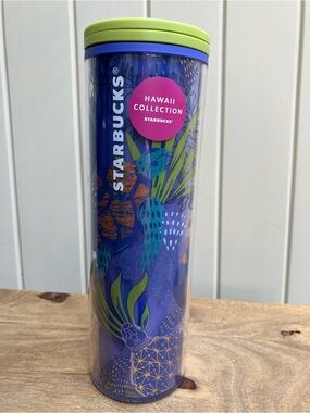 Starbucks Hawaii Collection travel cup collectible 2017 under the sea NWT